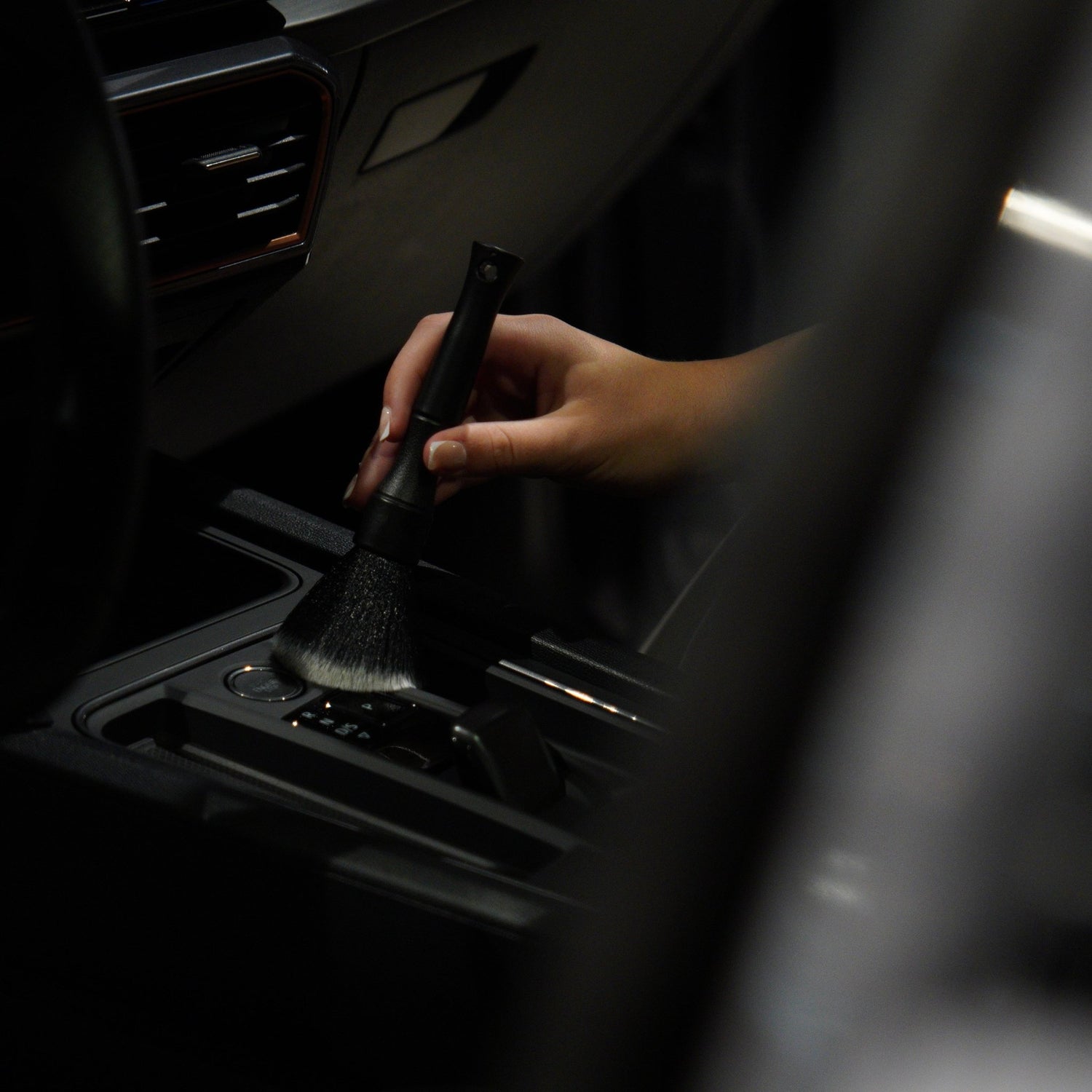 PURE Detail kwastje – auto interieur borsteltje